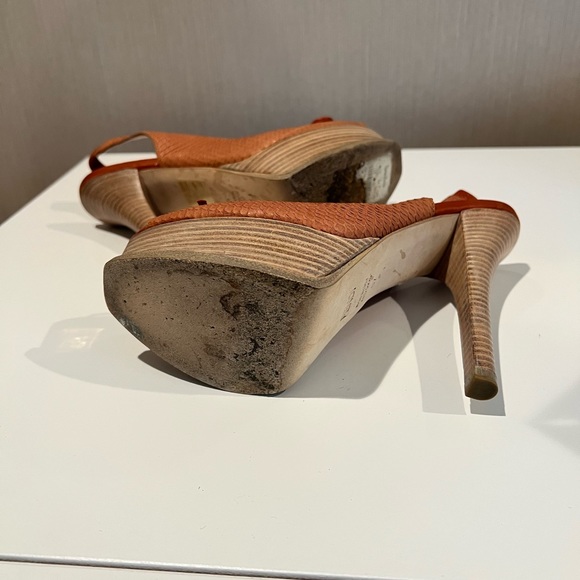 Fendi Python Slingback Heels - Picture 5 of 5